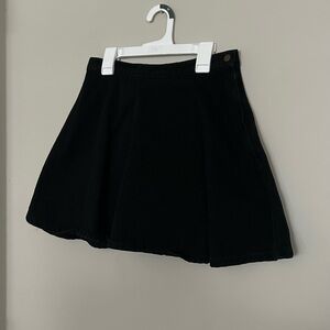 Black Jean American apparel mini skirt